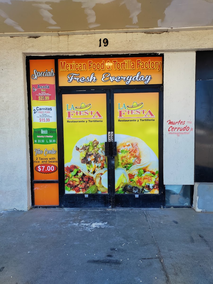 La Fiesta Market Menu - Image 4